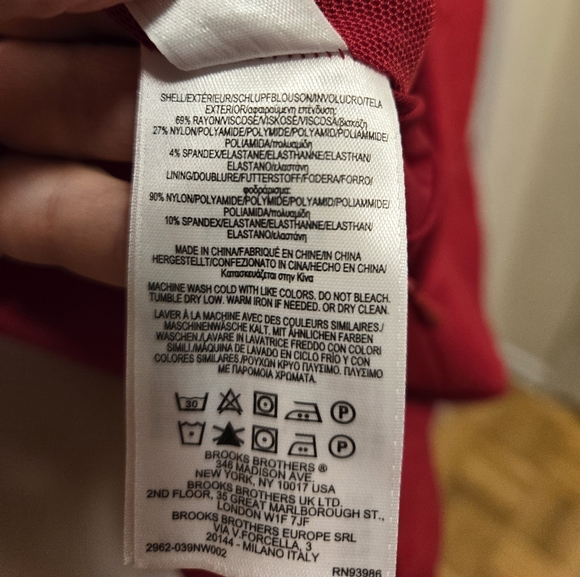 Brooks Brothers red sheath dress - Picture 4 of 4